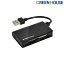 12300ΤĤ 1000ߤݤä USB ɥ꡼ GH-CRM1A-BK ѥ SDXC microSDXC All in 1ޥå 饤 microSD SD usb2.0 usb ꡼   PC Ρȥѥ ϥ ꡼ϥ FOC
