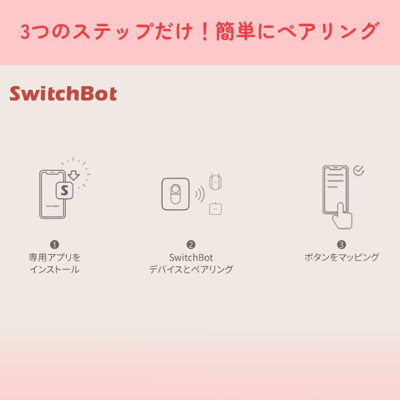 スイッチボット switchbot リモートボタン W0301700-GH スマートリモコン スイッチ ボタン スマホ リモコン - angle 1