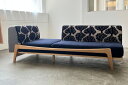 【送料無料実施中】【残り1台】Luu Sofa - mina perhonen fogland - (ネイビー)| レッドオーク・カバーリング仕様・パールトーン...