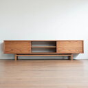【送料無料実施中】テレビボード TV board W1800 antique brown | TV台 TVボード AVボード テレビ台 脚付き 北欧 無垢材 無垢 オーク アンティークブラウン オイル仕上げ 天然木 収納 引き出し リビング ナチュラル 日本製 国産 北欧(3)