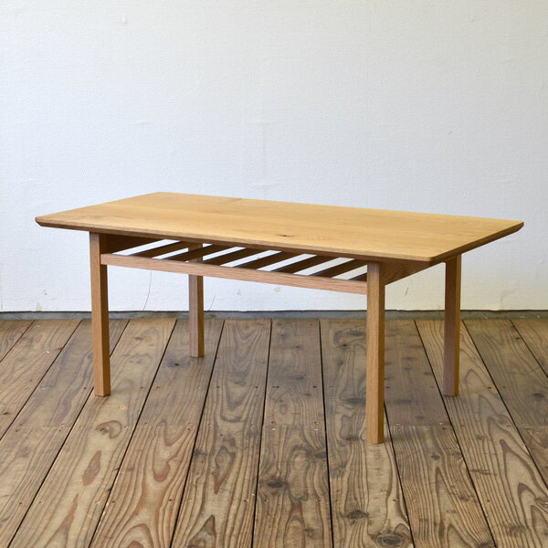 Newnormal Low Table ローテーブル 幅 90cm 奥行き 45cm 高さ 37cm オーク | テーブル コーヒーテーブル リビングテーブル サイドテーブル 無垢材 ナチュラル 北欧 天板 木製 木 リビング