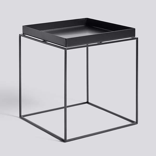 HAY (ヘイ)【正規販売店】 トレイテーブル Mサイズ ブラック TRAY TABLE テーブル サイドテーブル リビングテーブル コーヒーテーブル リビング 北欧家具 M 黒 インテリア ナチュラル シンプル おしゃれ 北欧