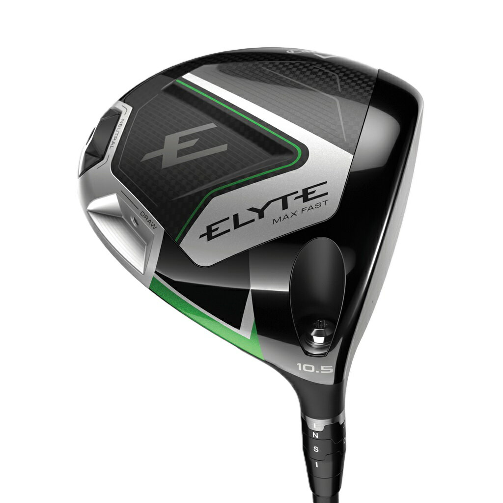 キャロウェイ ELYTE MAXFASTドライバー LIN-Q GREEN 40 for Callaway エリート マックスファスト リンクグリーン Driver ゴルフクラブ 2025年最新モデル 右利き