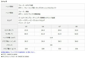 DUNLOPXXIOPRIMEUTILITYSP-900U5,U6,U7Rダンロップゼクシオプライムユーティリティ純正カーボンシャフト