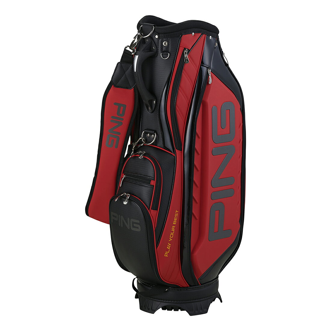 PING GOLF/ピン ゴルフ キャディバッグ【赤/黒】 楽天市場】PING キャディバッグ（カラーレッド）の通販