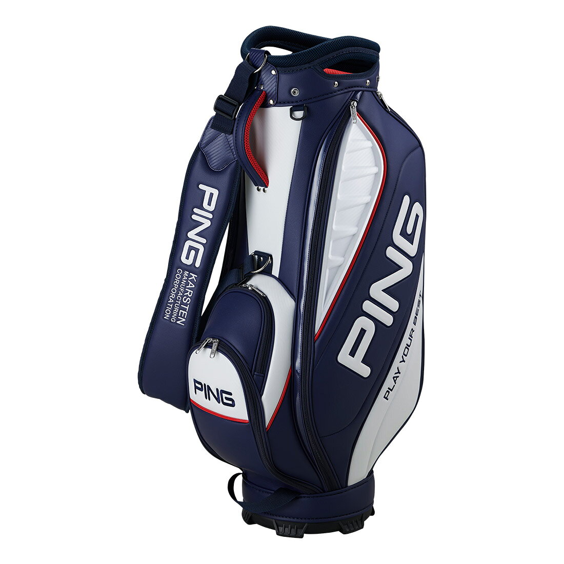 【お値下げ！】PING ゴルフバッグ キャディバッグ ネイビー 楽天市場】ping キャディバッグ（カラーネイビー）（バッグ・ケース