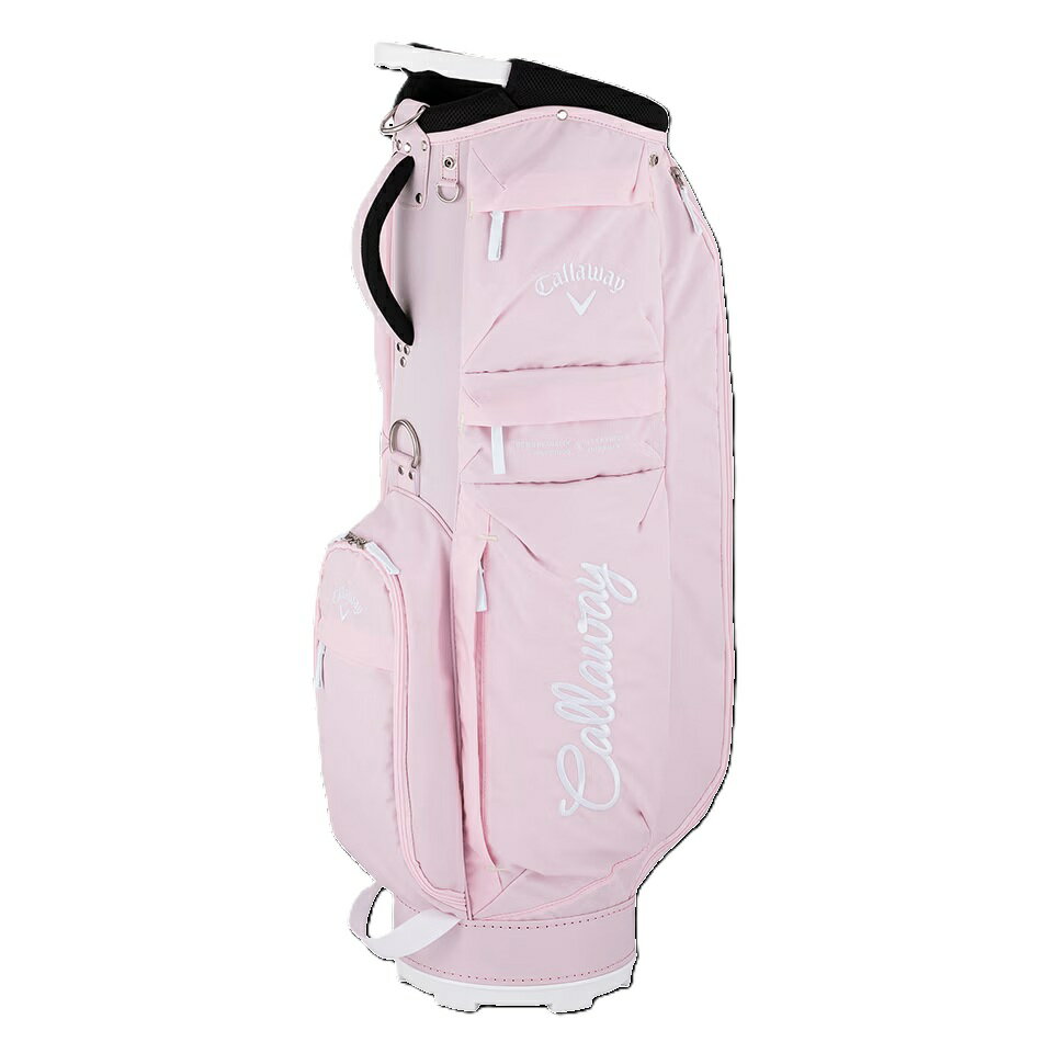 callaway 『 ゴルフバッグ 』ブラック×ピンク レディース キャディバッグ Callaway Sport Womens 17 JM(8.5型