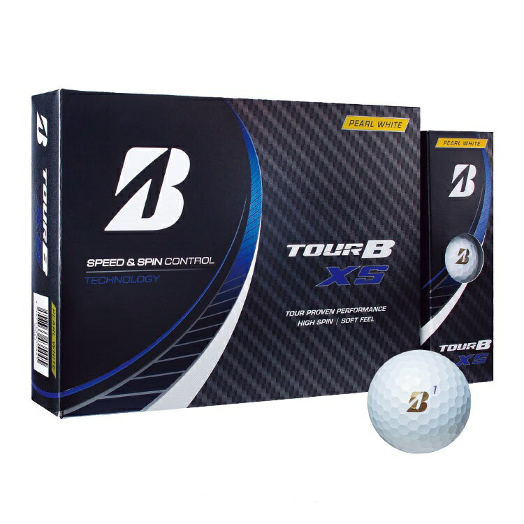 ブリヂストン ツアー B XS パールホワイト 2ダースパック BRIDGESTONE TOUR B XS PEARLWHITE ゴルフボール 2022モデル ツアービーエックスエス S2GXJ