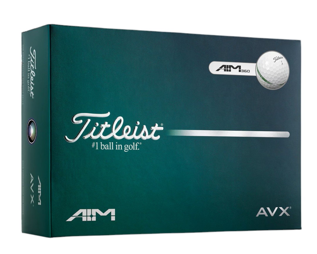 TITLEIST - 【最大100%ポイントバックくじ開催中！】【1ダース】タイトリスト AVX AIM 360° 1ダース Titleist エーブイエックス ゴルフボール 2026年最新モデル 日本正規品 エイム360 12球