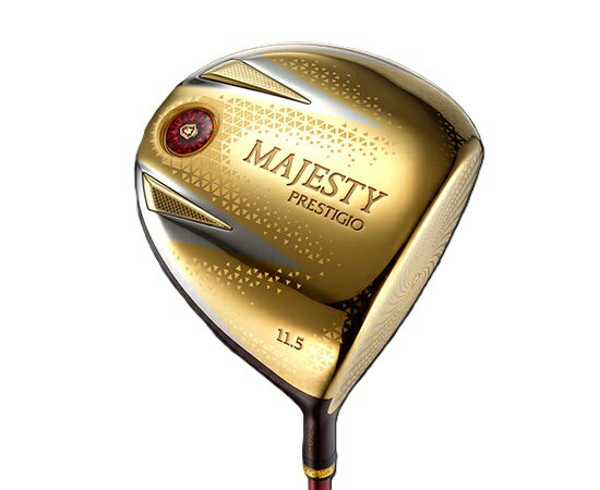 【5月限定エントリーでポイントさらに10倍！】【ポイント10倍】MAJESTY PRESTIGIO 13 Ladies DRIVER Gold マジェスティ プレステジオ13 レディース ドライバー MAJESTY TL760 純正シャフト ゴルフクラブ 高級 2024年最新モデル ゴールド