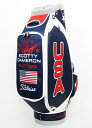 【新品未使用】ScottyCameron スコッティキャメロン スタッフバッグ Staff Bag 2012 USA ゴルフバッグ キャディバッグ 2012年ライダーカップUSAチームモデル 白 赤 青 トリコロールカラー 9.5インチ