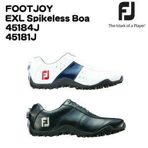 フットジョイ EXL スパイクレス ボア FOOTJOY EXL Spikeless Boa ゴルフシューズ 45184 45184