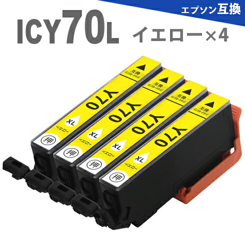 ICY70L イエロー 4本 さくらんぼ 増量