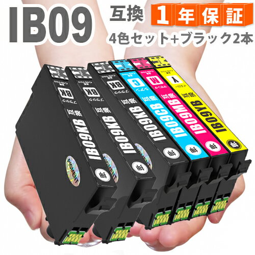 IB09CL4B 4色セット + 黒2本 エプソン 