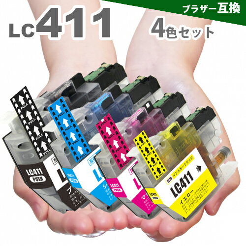 ֥饶 ߴ LC411 4å LC411-4PK LC411BK LC411C LC411M LC411Y DCP-J526N DCP-J914N DCP-J926N-W DCP-J926N-B DCP-J1800N MFC-J739DN MFC-J904N MFC-J739DWN MFC...