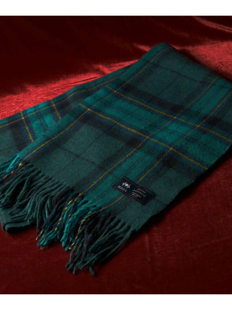 ＜MOON＞チェック 70 マフラー UNITED ARROWS green label relaxing ユナイテッドアローズ グリーンレ..