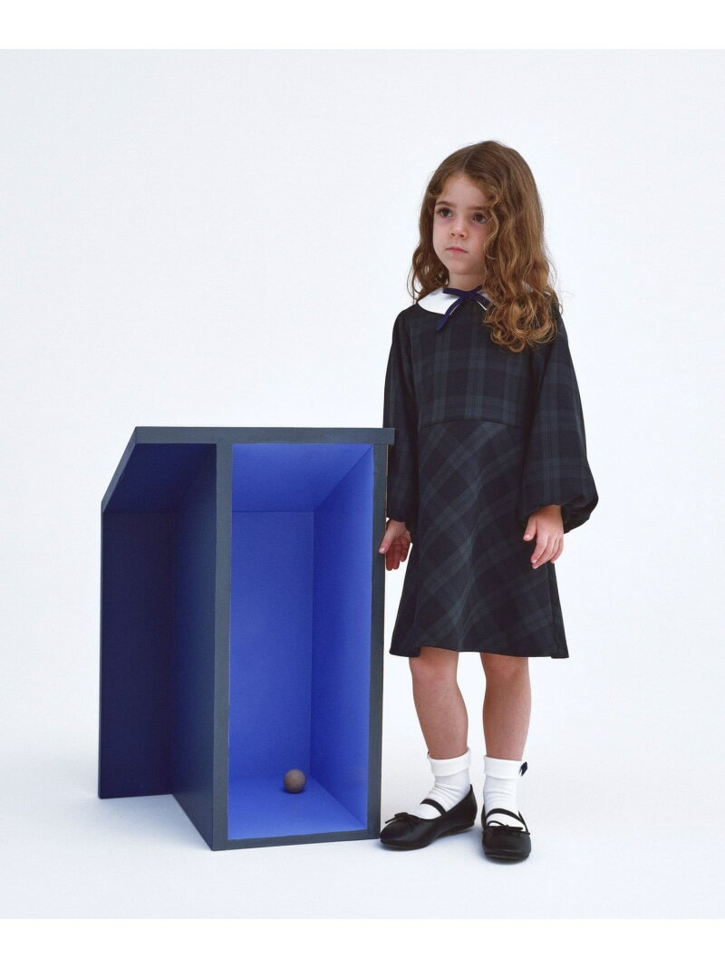 T/W ブラックウォッチ シロエリ ワンピース UNITED ARROWS green label relaxing ユナイテッドアローズ グリーンレーベルリラクシング ワンピース・ドレス ワンピース グリーン【送料無料】[Rakuten Fashion]のサムネイル