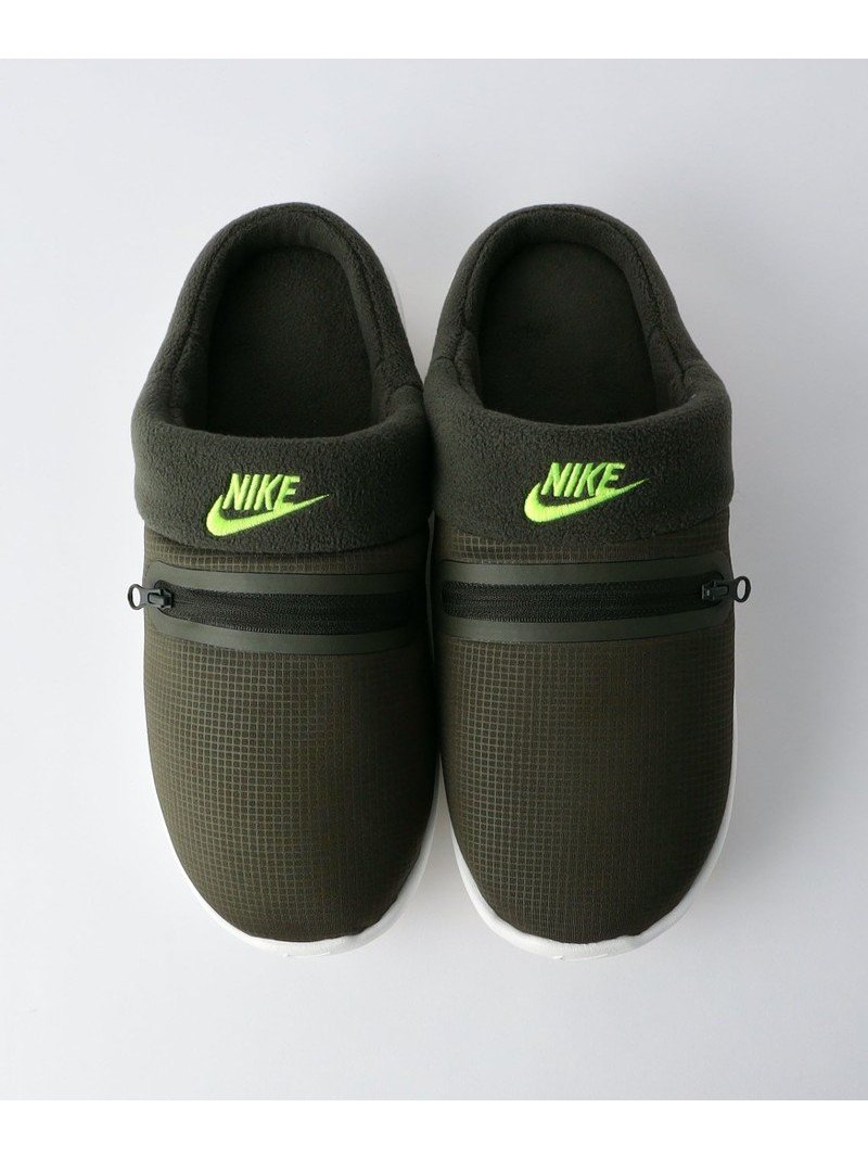 【SALE／40%OFF】＜NIKE(ナイキ)＞バロウ スリッパ サンダル UNITED ARROWS green label relaxing ユナイテッドアローズ グリーンレーベルリラクシング シューズ サンダル/ミュール ブラック カーキ【RBA_E】[Rakuten Fashion]