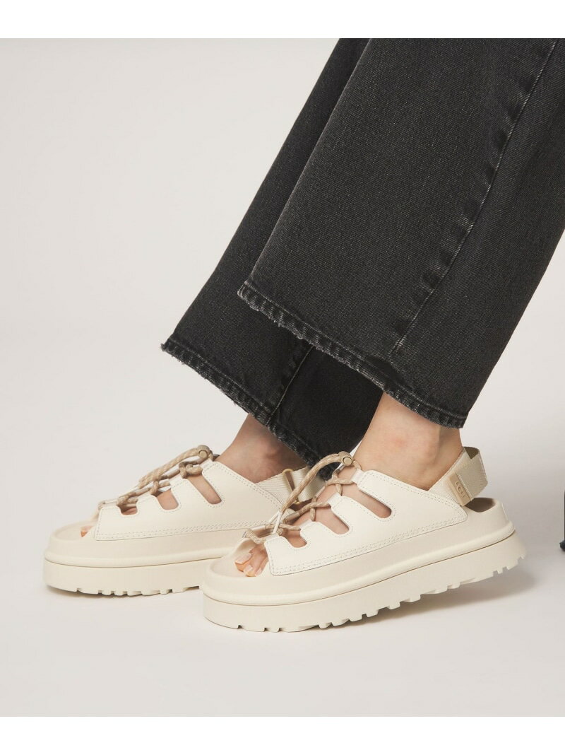 Rakuten - ＜UGG＞ゴールデングロウ トグル サンダル UNITED ARROWS green label relaxing ユナイテッドアローズ グリーンレーベルリラクシング シューズ・靴 サンダル ホワイト ブラック【送料無料】[Rakuten Fashion]