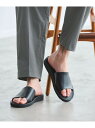 【SALE/30%OFF】レザーライク スライド サンダル UNITED ARROWS green label relaxing ユナイテッドアローズ グリーン...