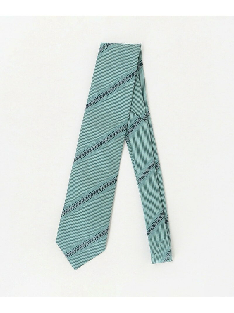 Rakuten - ＜Bleck＞8.0cm ストライプ2 ネクタイ UNITED ARROWS green label relaxing ユナイテッドアローズ グリーンレーベルリラクシング スーツ・フォーマル ネクタイ・蝶ネクタイ グリーン【送料無料】[Rakuten Fashion]