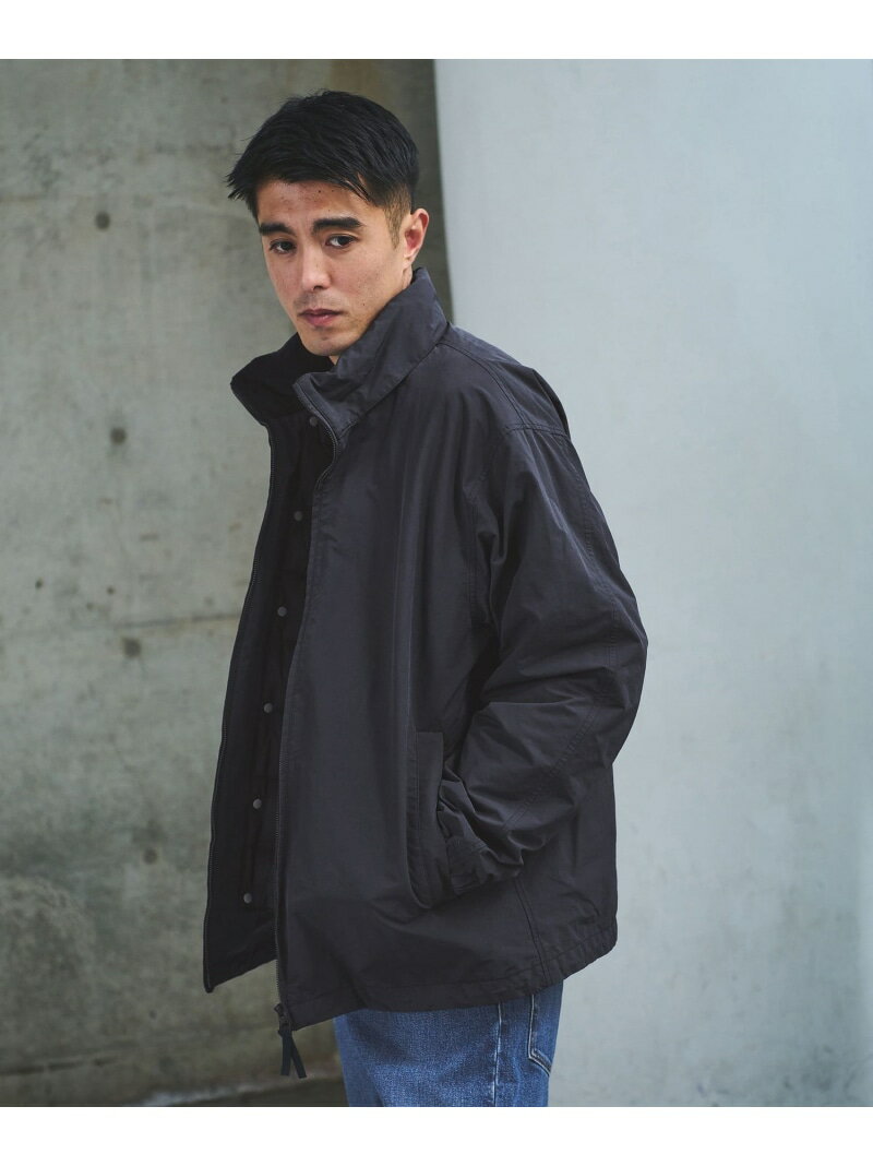 ベルスタッフ タフタ 3WAY スタンド ブルゾン -撥水・防風- UNITED ARROWS green label relaxing ユナイテッドアローズ グリーンレーベルリラクシング ジャケット・アウター ブルゾン・ジャンパー ネイビー ブラック グリーン【送料無料】[Rakuten Fashion]