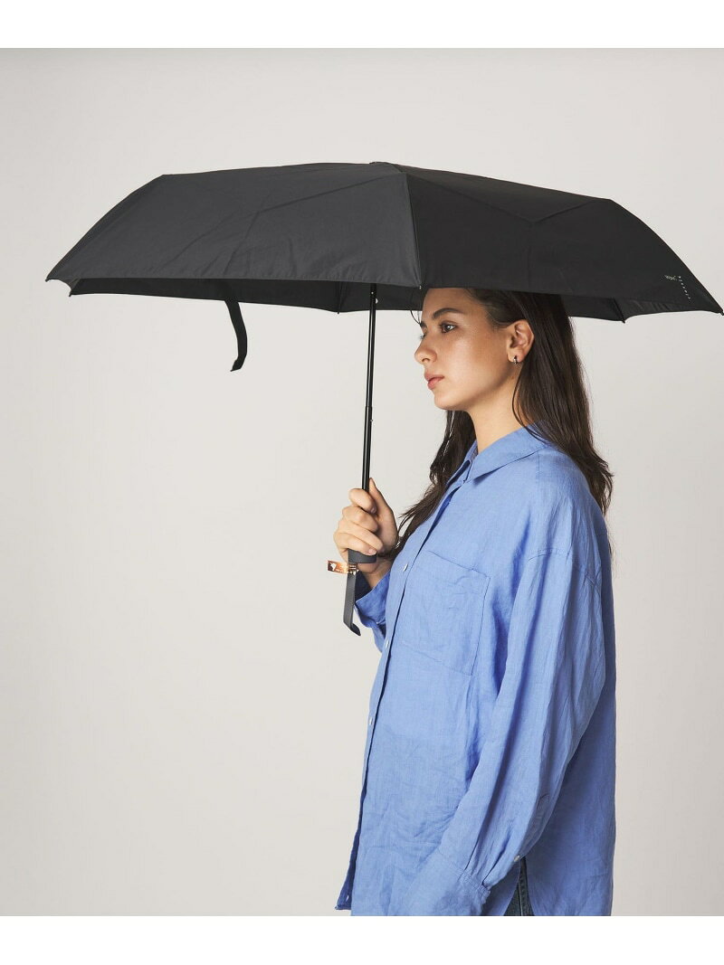 Rakuten - 【WEB限定】＜Wpc.＞シェイプメモリー アンブレラ / 折りたたみ / 形状安定 UNITED ARROWS green label relaxing ユナイテッドアローズ グリーンレーベルリラクシング ファッション雑貨 折りたたみ傘 ブラック ベージュ【送料無料】[Rakuten Fashion]