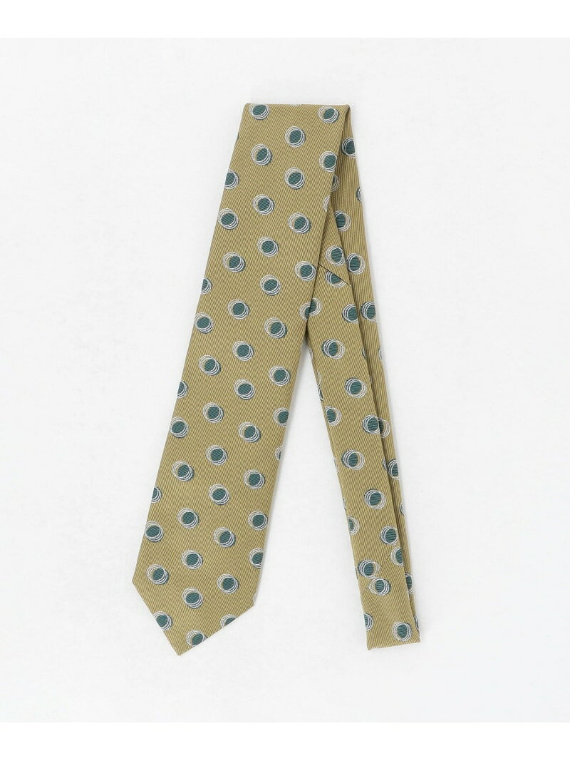 Rakuten - ＜Bleck＞8.0cm ドット1 ネクタイ UNITED ARROWS green label relaxing ユナイテッドアローズ グリーンレーベルリラクシング スーツ・フォーマル ネクタイ・蝶ネクタイ イエロー グリーン【送料無料】[Rakuten Fashion]