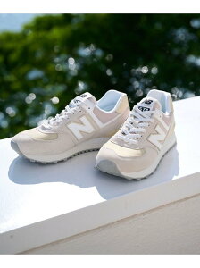 【WEB限定】＜New Balance＞U574 スニーカー UNITED ARROWS green label relaxing ユナイテッドアローズ グリーンレーベルリラクシング シューズ・靴 スニーカー ホワイト グレー【送料無料】[Rakuten Fashion]