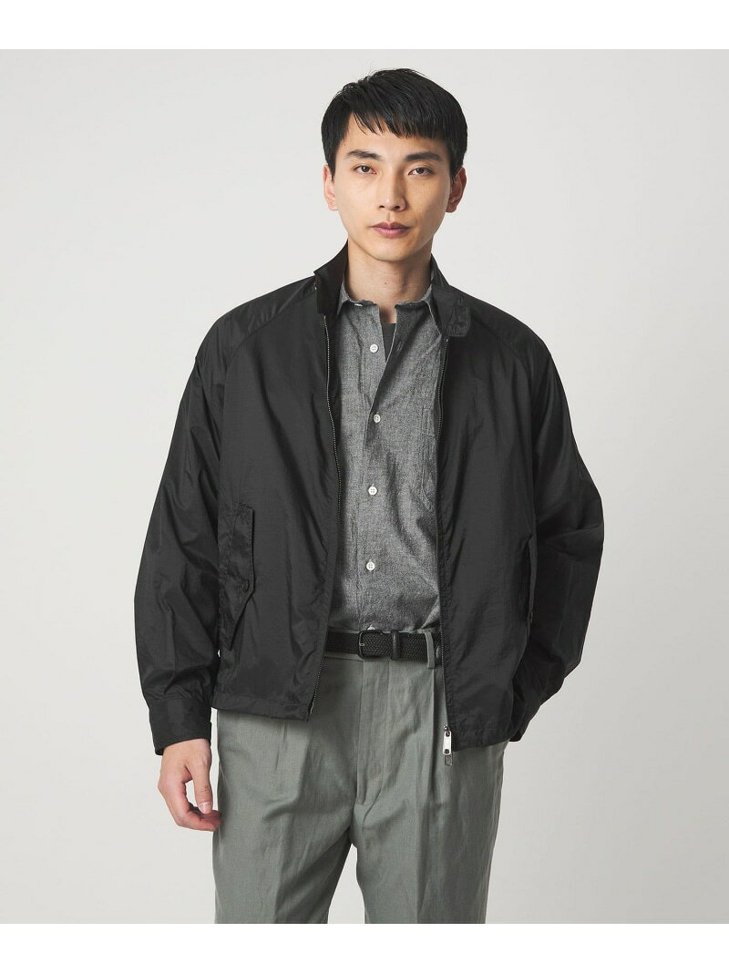 Rakuten - 【SALE／10%OFF】＜BARACUTA＞G4 ボックス リップストップ ジャケット ブルゾン UNITED ARROWS green label relaxing ユナイテッドアローズ グリーンレーベルリラクシング ジャケット・アウター その他のジャケット・アウター ブラッ【RBA_E】【送料無料】[Rakuten Fashion]