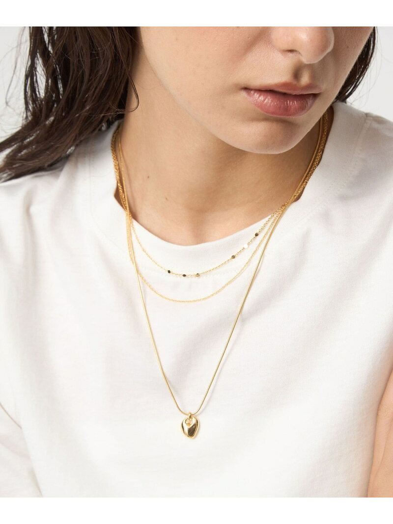 Rakuten - 3WAY チャーム ネックレス UNITED ARROWS green label relaxing ユナイテッドアローズ グリーンレーベルリラクシング アクセサリー・腕時計 ネックレス シルバー ゴールド[Rakuten Fashion]