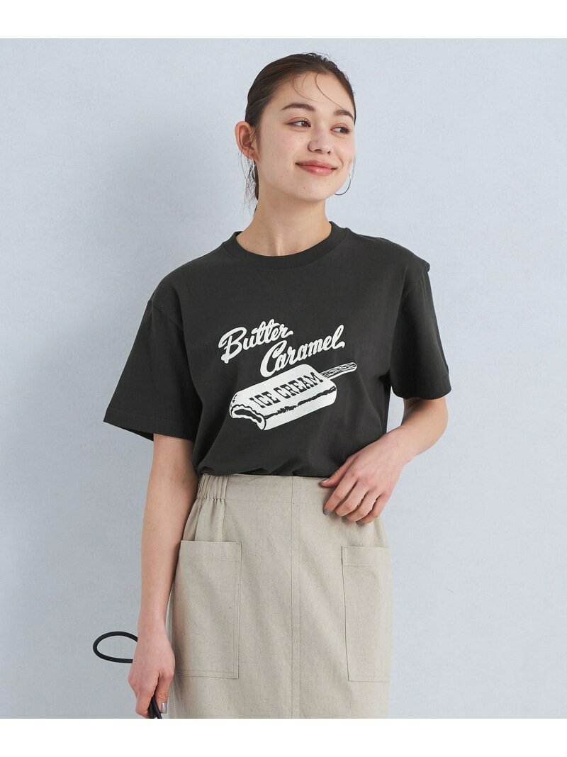 【別注】＜Various Timeless Arts＞MyThing Tシャツ UNITED ARROWS green label relaxing ユナイテッドアローズ グリーンレーベルリラクシング トップス カットソー Tシャツ ブラック ホワイト ブルー【送料無料】 Rakuten Fashion