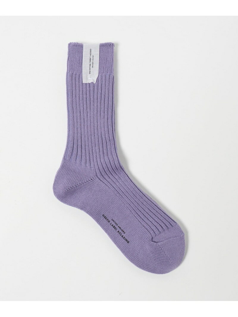 Rakuten - 【SALE／10%OFF】リブソックス / 靴下 UNITED ARROWS green label relaxing ユナイテッドアローズ グリーンレーベルリラクシング 靴下・レッグウェア 靴下 ホワイト グレー グリーン【RBA_E】[Rakuten Fashion]