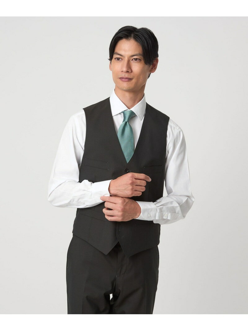 コットン ブロード ワイドカラー ドレスシャツ -形態安定- UNITED ARROWS green la...
