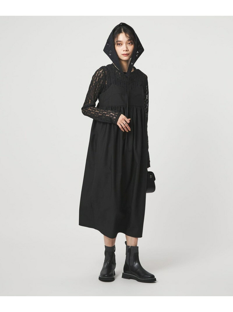 【SALE／40%OFF】【別注】＜PROTAGONISTA＞キャミソール ワンピース UNITED ARROWS green label relaxing ユナイテッドアローズ グリーンレーベルリラクシング ワンピース・ドレス ワンピース ブラック ブラウン【RBA_E】【送料無料】[Rakuten Fashion] greenlabelrelaxing-10065966 green label relaxing サンプル画像3