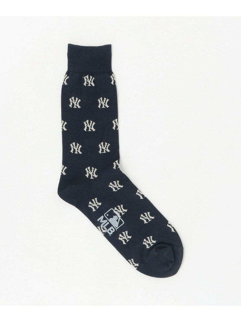 乐天商城 - ＜ROSTER SOX＞MLB MONO ソックス UNITED ARROWS green label relaxing ユナイテッドアローズ グリーンレーベルリラクシング 靴下・レッグウェア 靴下 ホワイト ネイビー[Rakuten Fashion]