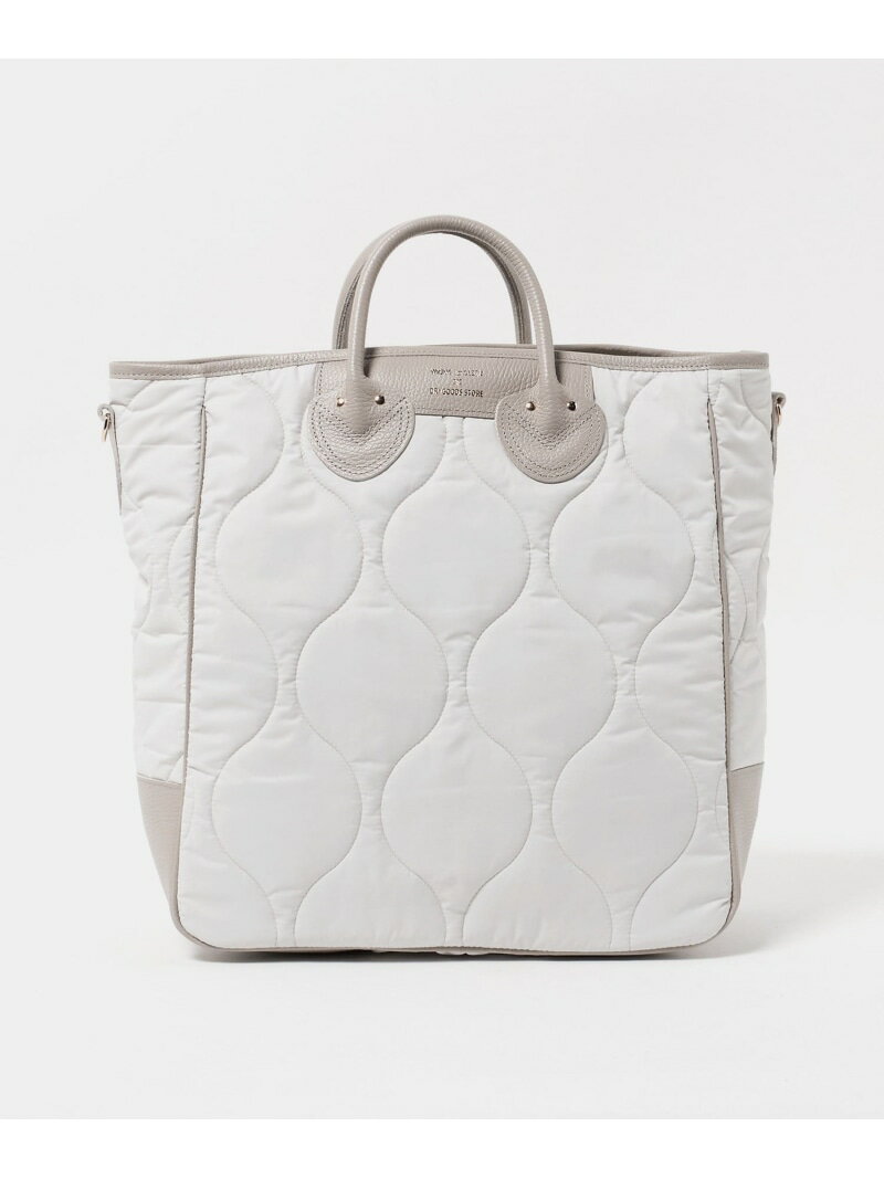 【別注】＜YOUNG&OLSEN The DRYGOODS STORE＞キルトトートバッグ UNITED ARROWS green label relaxing ユナイテッドアローズ グリーンレーベルリラクシング バッグ トートバッグ ブラウン ブラック ベージュ【送料無料】[Rakuten Fashion]