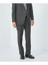 REDA チョークストライプ HX 1プリーツ スーツパンツ UNITED ARROWS green label relaxing ユナイテッドアローズ グリー...