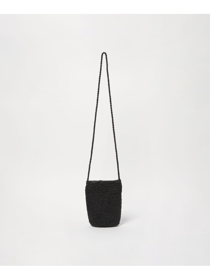 メタリックヤーン ポシェット / ショルダーバッグ UNITED ARROWS green label relaxing ユナイテッドアローズ グリーンレーベルリラクシング バッグ ショルダーバッグ シルバー ブラック グリーン【送料無料】[Rakuten Fashion]