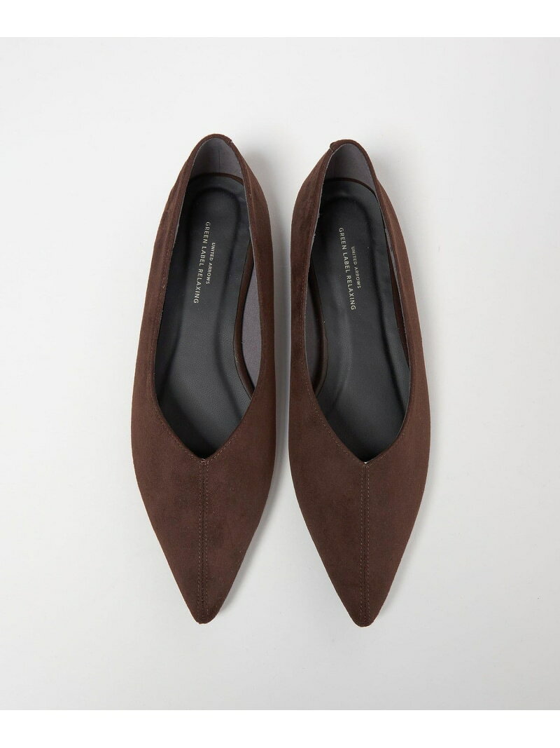 Rakuten - ポインテッド フラットシューズ UNITED ARROWS green label relaxing ユナイテッドアローズ グリーンレーベルリラクシング シューズ・靴 スニーカー ブラウン ホワイト ブラック【送料無料】[Rakuten Fashion]