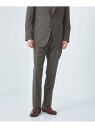 GUABELLO グレンチェック CLD NP スーツパンツ UNITED ARROWS green label relaxing ユナイテッドアローズ グリー...