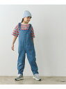 【別注】<Pluckys>サロペット(デニム) / キッズ 140cm-160cm UNITED ARROWS green label relaxing ユナイ...