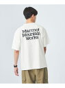 【別注】＜Marmot＞GLR MMW ロゴ Tシャツ -吸水速乾・