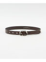 レクタングル バックル ベルト UNITED ARROWS green label relaxing ユナイテッドアローズ グリーンレーベルリラクシング ファッ...