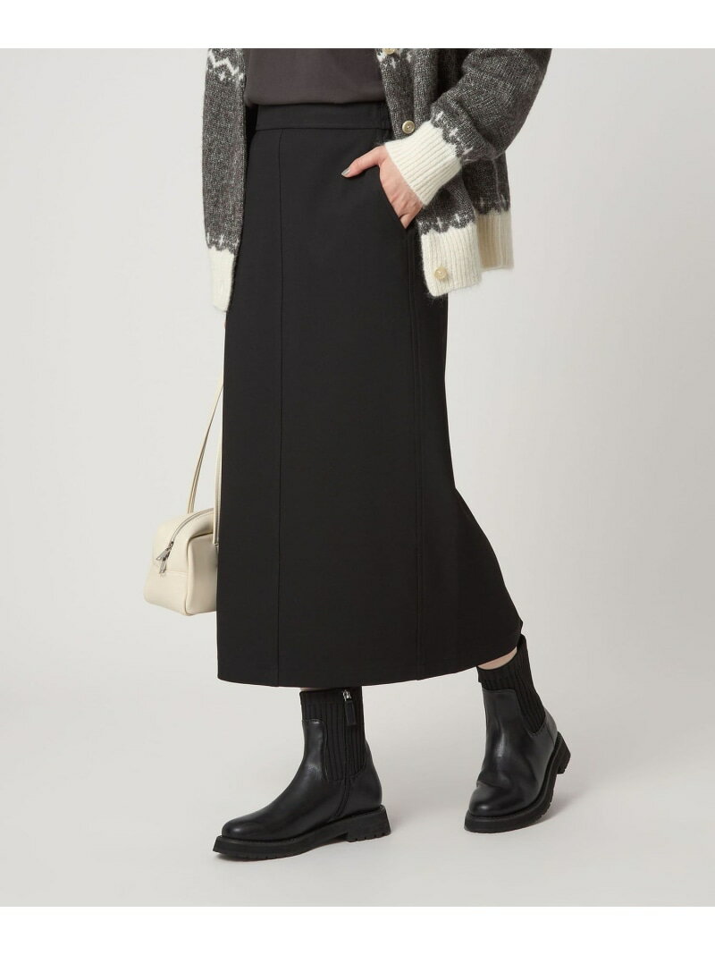 [size SHORT/TALLあり]オルマイ ウラキモウ タイト スカート UNITED ARROWS green label relaxing ユナイテッドアローズ グリーンレーベルリラクシング スカート ロング・マキシスカート ブラック ベージュ ホワイト【送料無料】[Rakuten Fashion]のサムネイル