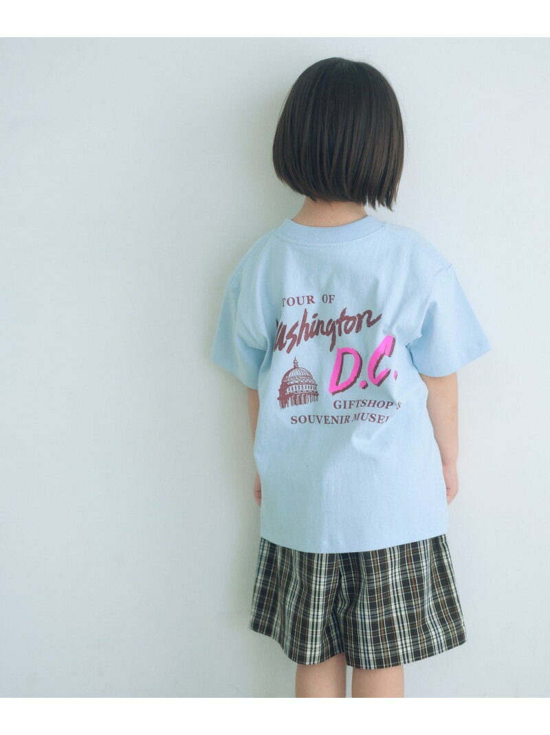 樂天商城 - 【別注】＜BOOK CLUB＞ロゴ Tシャツ / キッズ 110cm-130cm UNITED ARROWS green label relaxing ユナイテッドアローズ グリーンレーベルリラクシング トップス カットソー・Tシャツ ホワイト グレー ブルー[Rakuten Fashion]