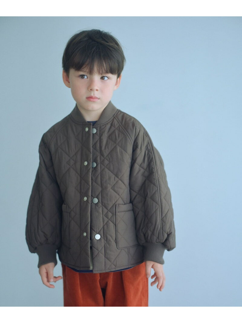 【スタメンシリーズ】ダイヤキルト ブルゾン/ キッズ 100cm-160cm UNITED ARROWS green label relaxing ユナイテッド...