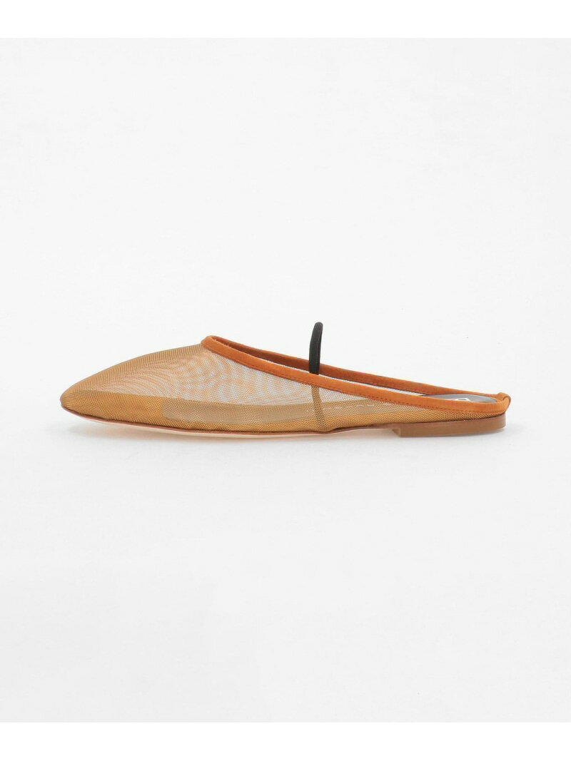 Rakuten - ＜FABIO RUSCONI＞チュール フラット シューズ＜ Select by EMMEL REFINES ＞ EMMEL REFINES ユナイテッドアローズ グリーンレーベルリラクシング シューズ・靴 パンプス オレンジ ブラック ピンク【送料無料】[Rakuten Fashion]