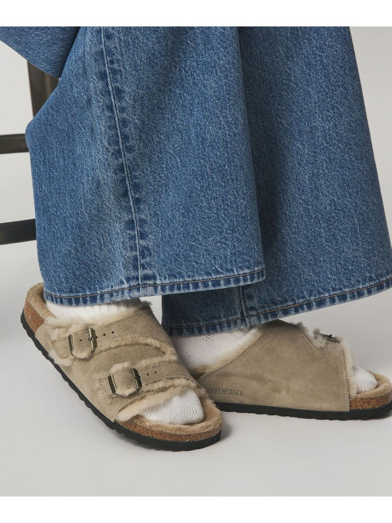 ＜BIRKENSTOCK＞チューリッヒ シアリング サンダル UNITED ARROWS green label relaxing ユナイテッドアローズ グリーンレーベルリラクシング シューズ・靴 サンダル ホワイト【送料無料】[Rakuten Fashion]