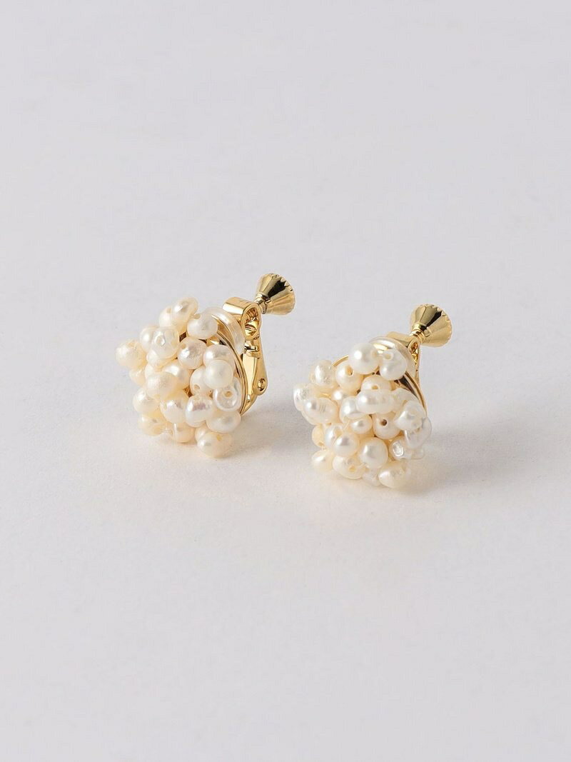 【WEB限定】淡水パール ミックス イヤリング UNITED ARROWS green label relaxing ユナイテッドアローズ グリーンレーベルリラクシング アクセサリー・腕時計 イヤリング・イヤーカフ ホワイト[Rakuten Fashion]